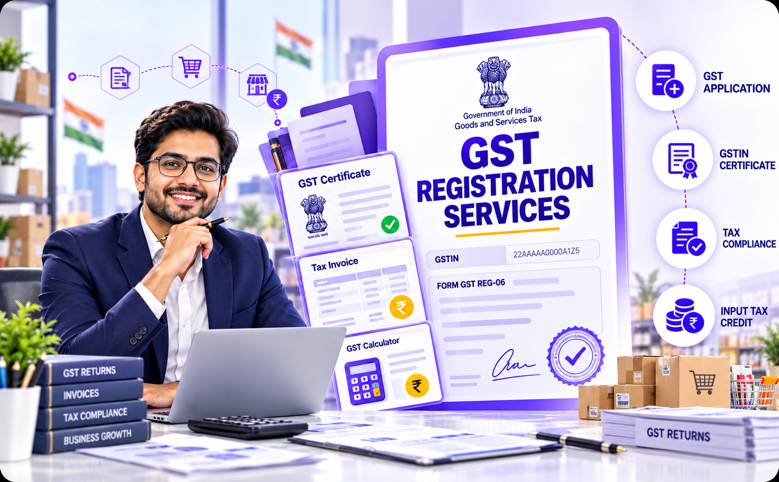 GST registration services for businesses